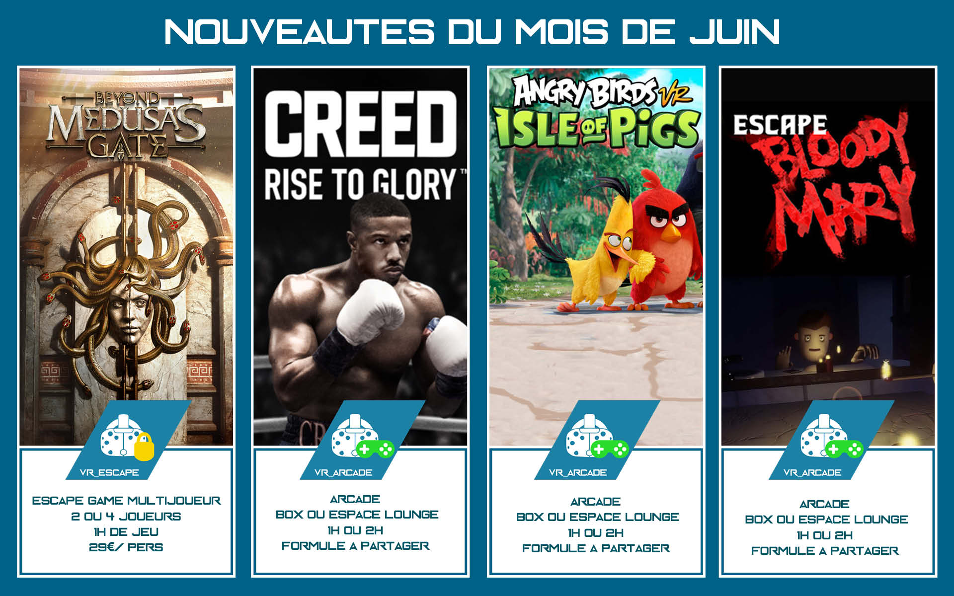 nouveautés juin 2019